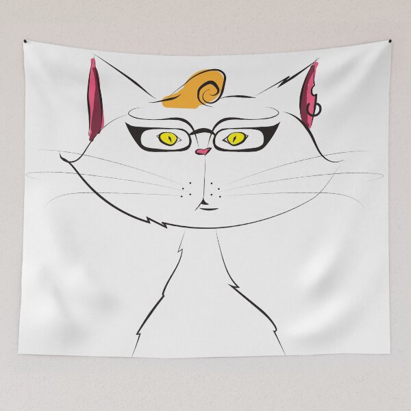 Item preview, Nerdy Kitty designed and sold by NerdgasmsByKat.