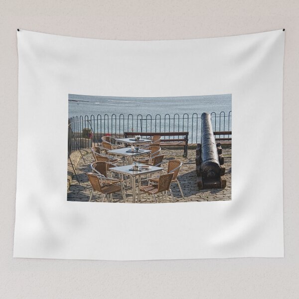 Item preview, Outdoor Cafe - Lyme Regis designed and sold by Dorset Girl.