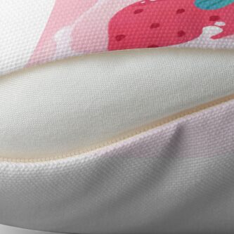 Alternate view of Strawberry poison milk 1 Floor Pillow