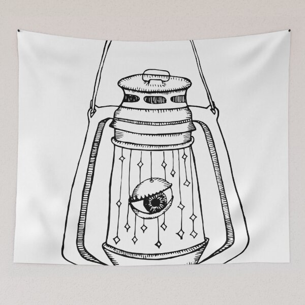 Item preview, eye lantern designed and sold by Meagan Hein.