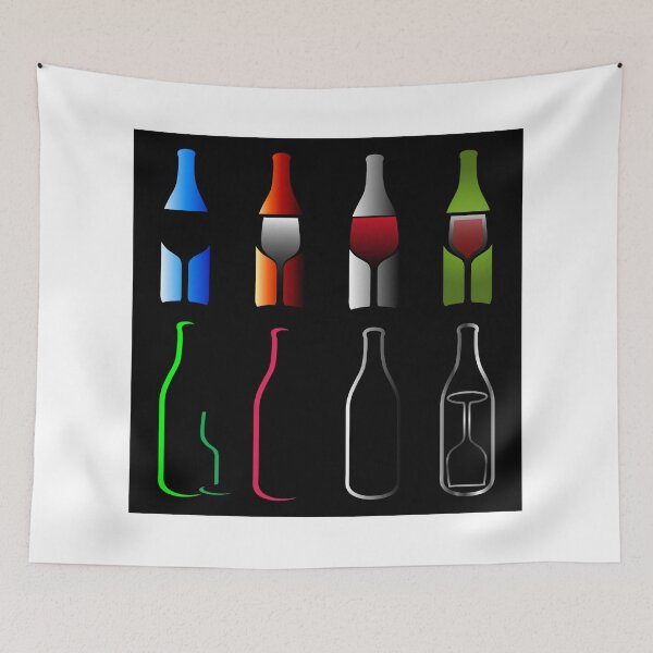 Item preview, Bottles and glasses- spirits  designed and sold by Shawlin Islam.