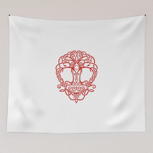 Item preview, Yggdrasil - Yrminsul designed and sold by wikingershirts.