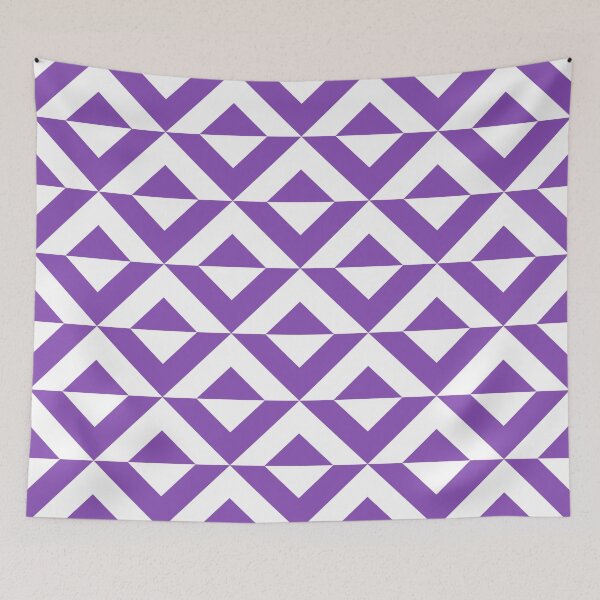 Item preview, LightPurple Square Diamond Chevron Pattern designed and sold by ImageNugget.