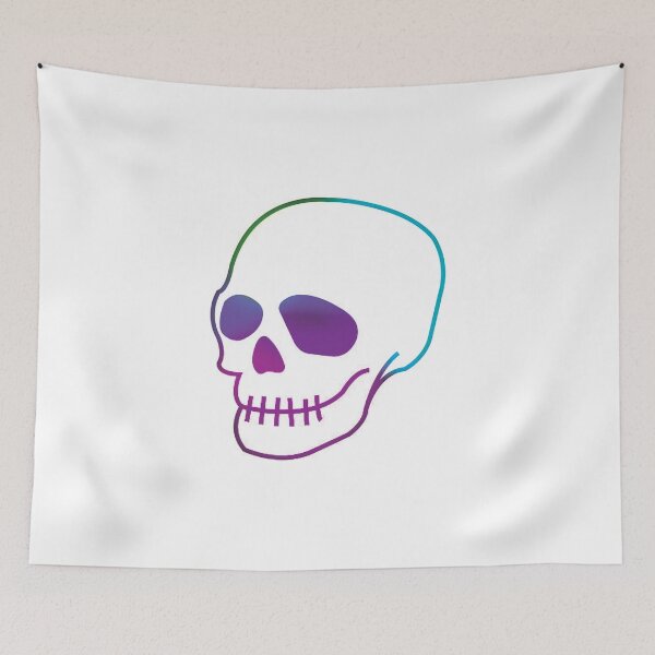 Item preview, Multicoloured Skull designed and sold by APTPhotography.