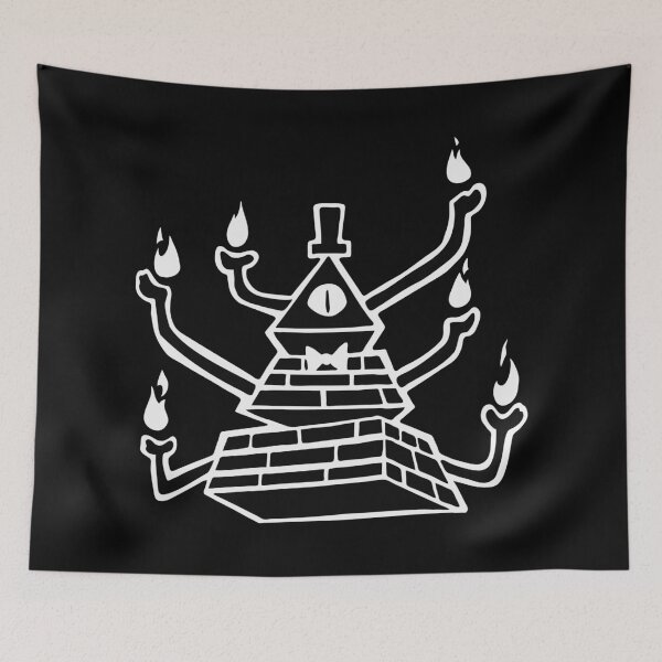 Item preview, Six-Armed Apocalypse Bill Cipher designed and sold by skullnuku.