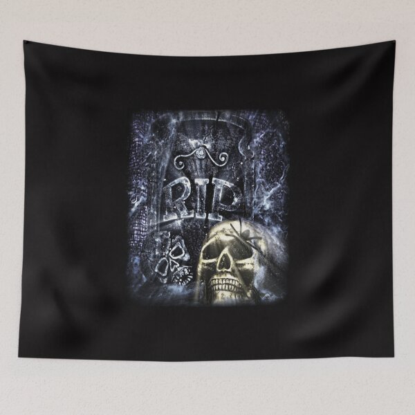 Item preview, Grave Marker and Skull designed and sold by WhiteOak Art Designs.