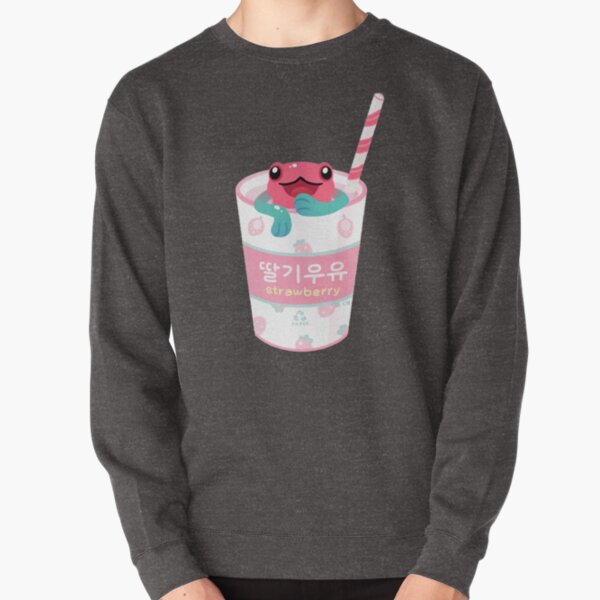 Strawberry poison milk 2 Pullover Sweatshirt