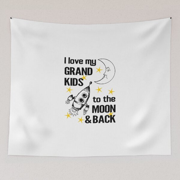 Item preview, Amo a mis Grand Kids a la luna y a la espalda designed and sold by evahhamilton.