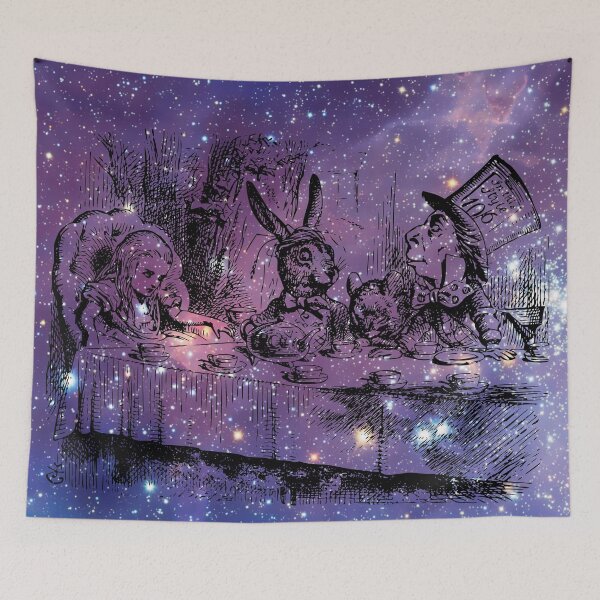 Item preview, Mad Hatters Tea Party In Space designed and sold by tommyrockett.