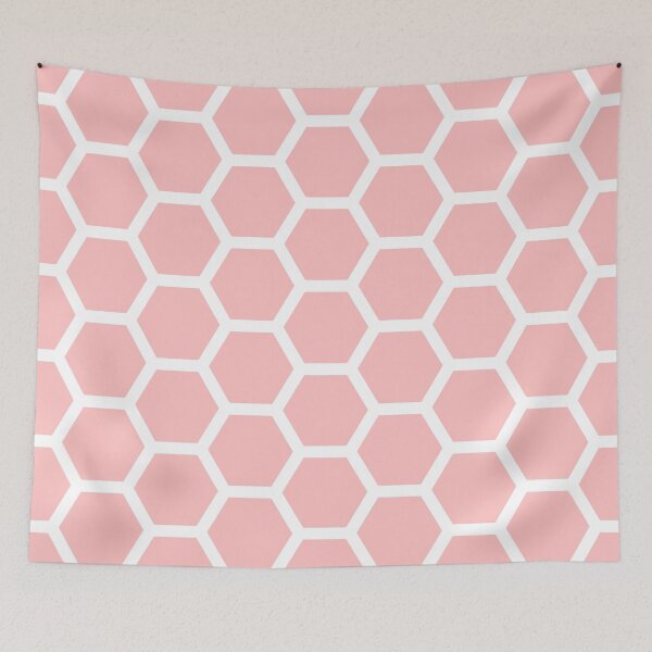 Item preview, LightPink Honecomb Pattern designed and sold by ImageNugget.