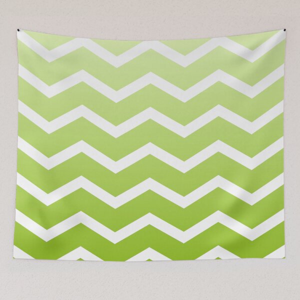 Item preview, LimeGreen Ombre Fade Chevrons designed and sold by ImageNugget.