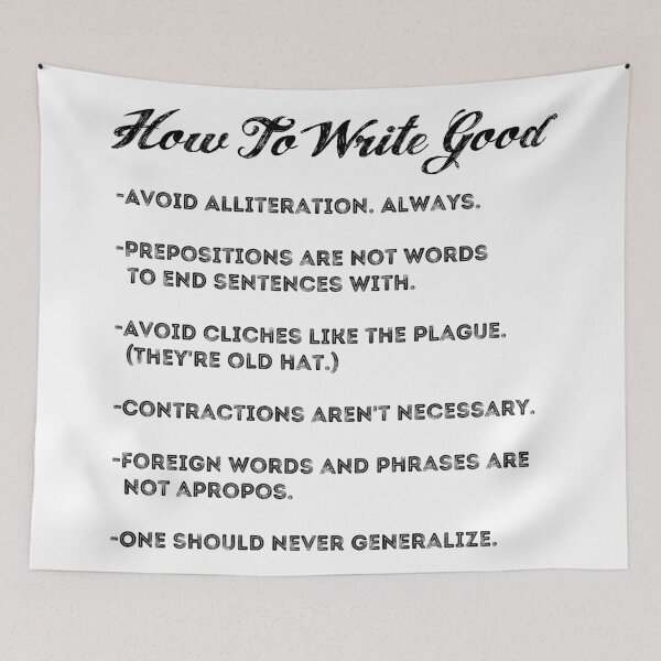 Item preview, How to write good designed and sold by BigFluffyFozzie.