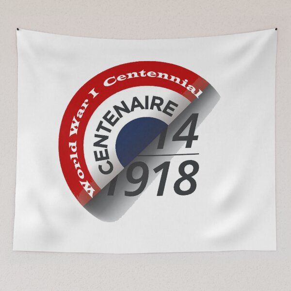 Item preview, First World War Centenary Logo designed and sold by Nikki SpaceStuffPlus.