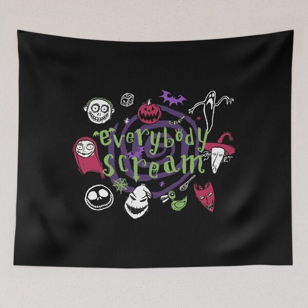 Item preview, Everybody Scream (Dark Tee Version) designed and sold by Paula García T-Shirts.