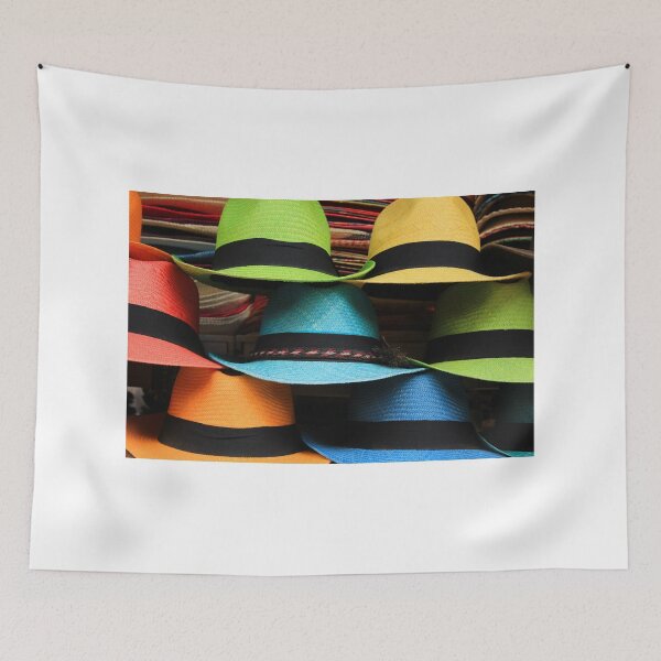 Item preview, Colorful Handmade Panama Hats designed and sold by rhamm.