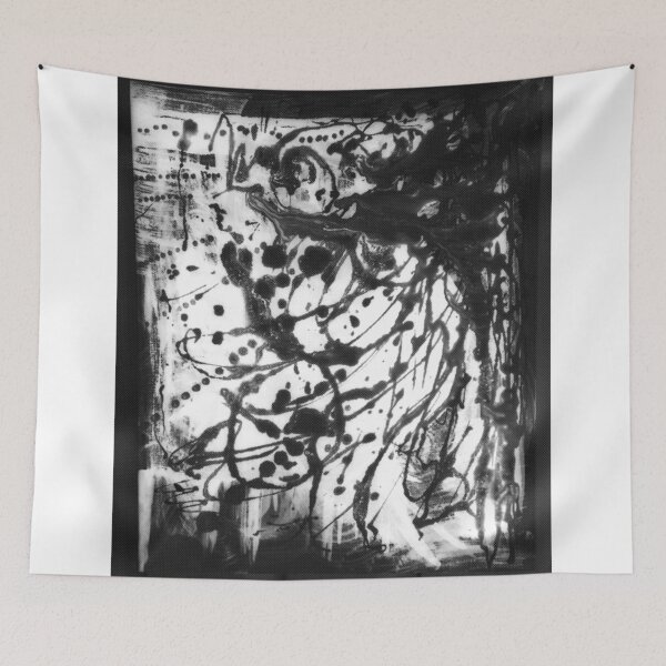 Item preview, Enamel Ink Pattern Abstract Octopus designed and sold by KitCatCards.