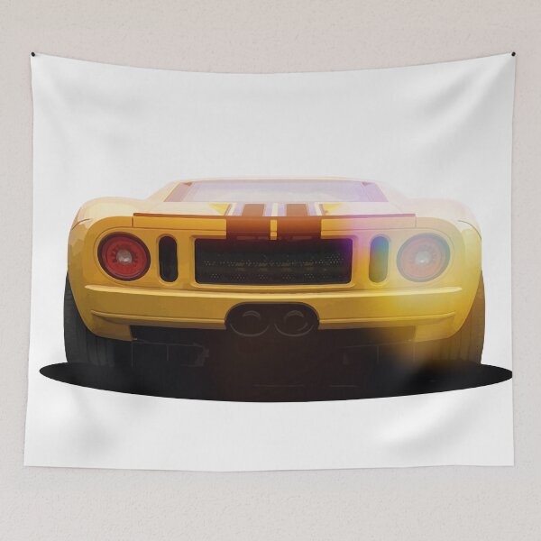 Item preview, illustration of a classic GT 40 designed and sold by thelazypigeon.