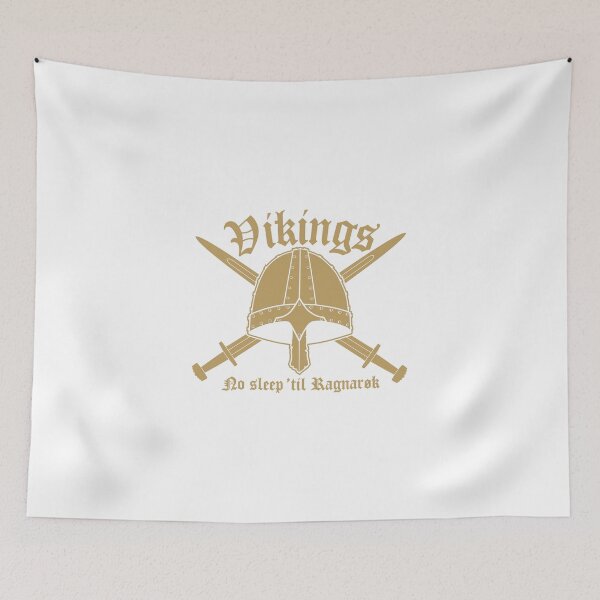Item preview, Vikings - No sleep til Ragnaroek designed and sold by wikingershirts.