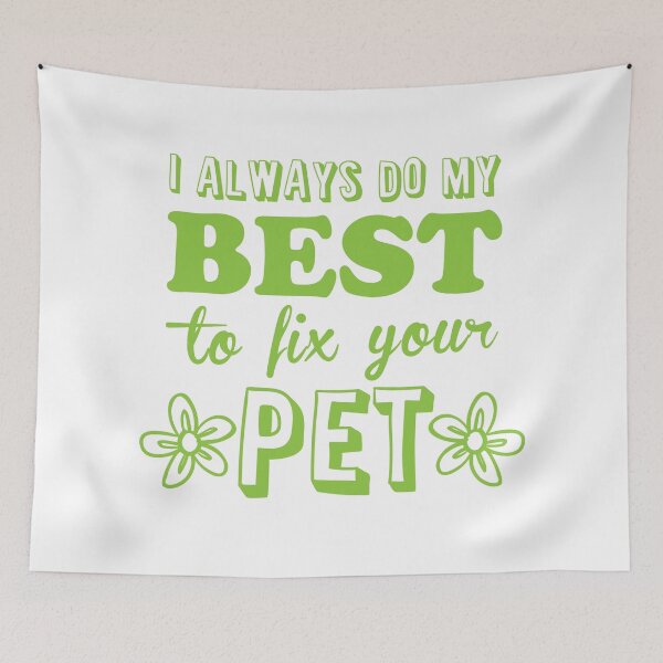Item preview, I always do my best to fix your PET (great vet nurse or Veterinarian design) designed and sold by jazzydevil.