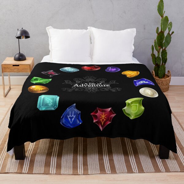 A Life of Adventure Throw Blanket