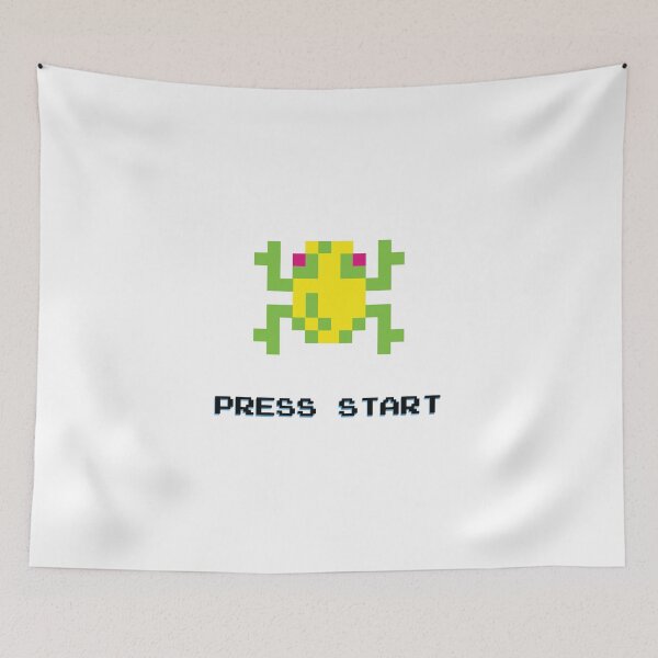 Item preview, FROGGER RETRO PRESS START ARCADE TSHIRT designed and sold by thatnothing.