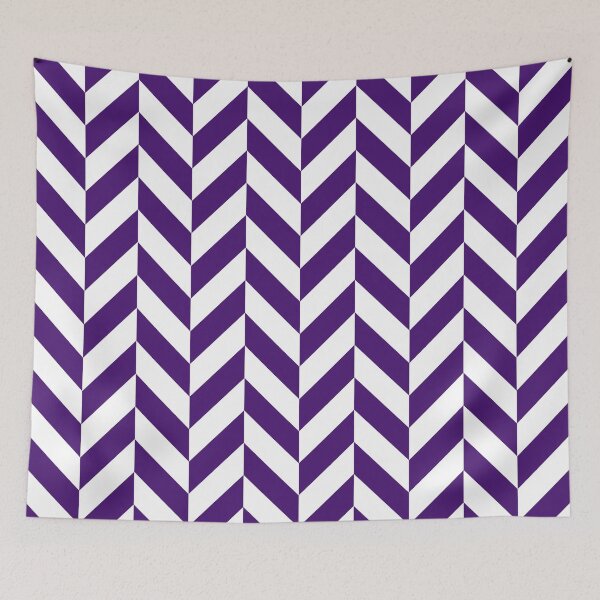 Item preview, Purple Offset Chevrons designed and sold by ImageNugget.