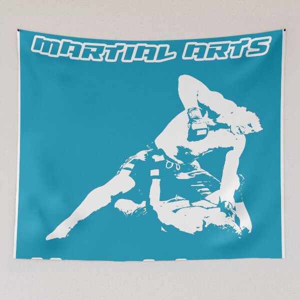 Item preview, Mixed Martial Arts Knee On Belly Blue  designed and sold by yin888.