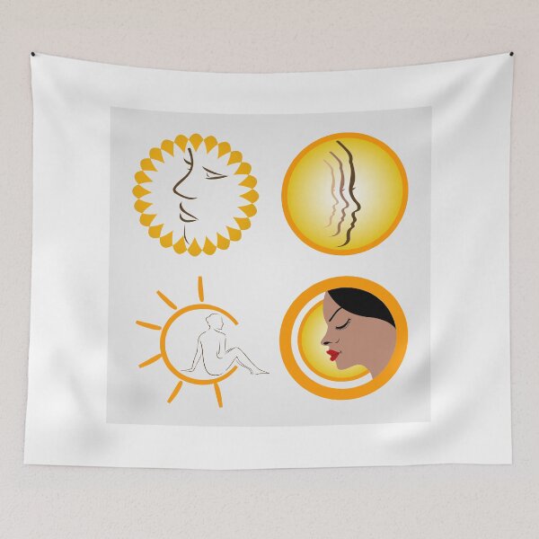 Item preview, Women tanning their skin designed and sold by Shawlin Islam.