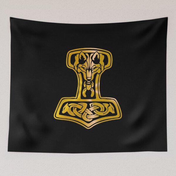 Item preview, Mjoelnir - Hammer of Thor 01 designed and sold by wikingershirts.