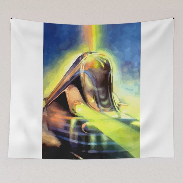 Item preview, SF streamliner train abstract painting designed and sold by aapshop.