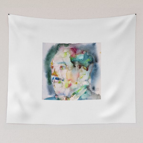 Item preview, LANGSTON HUGHES - watercolor portrait.3 designed and sold by lautir.