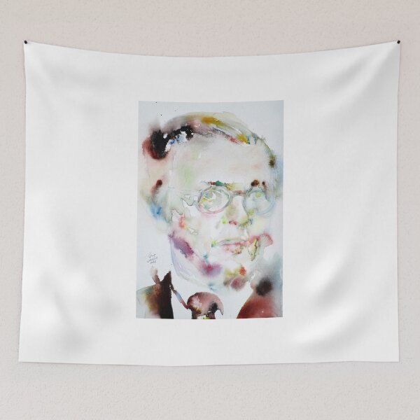 Item preview, SARTRE - watercolor portrait.2 designed and sold by lautir.