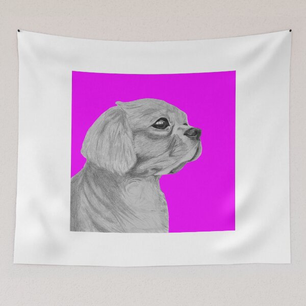 Item preview, Cavalier King Charles Spaniel in Pink designed and sold by DavidASmith.