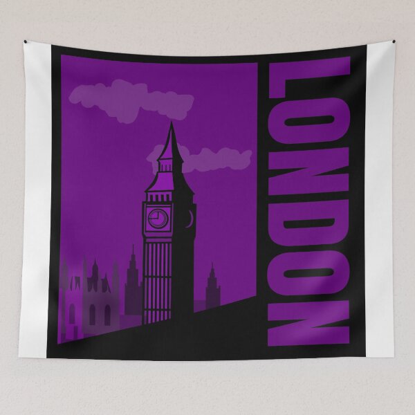 Item preview, Minimalist London Big Ben - Comic Art designed and sold by Travelers of the World.