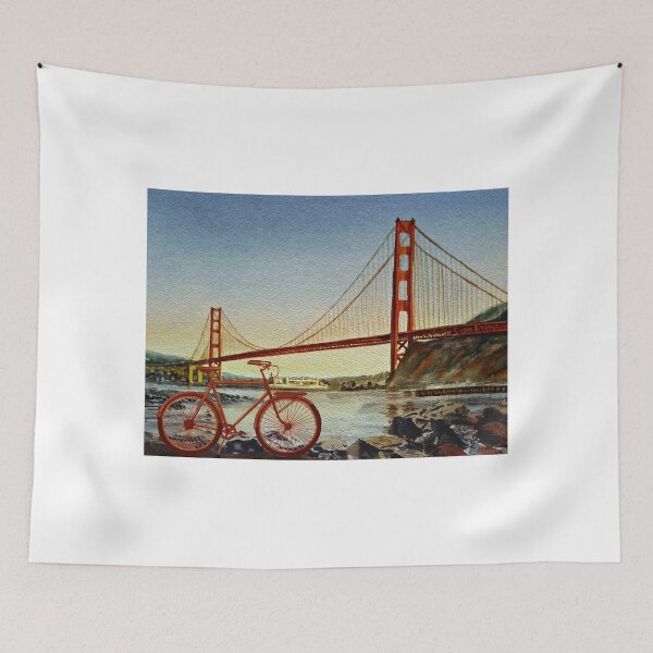 Item preview, Bicycle In San Francisco designed and sold by Irina Sztukowski.