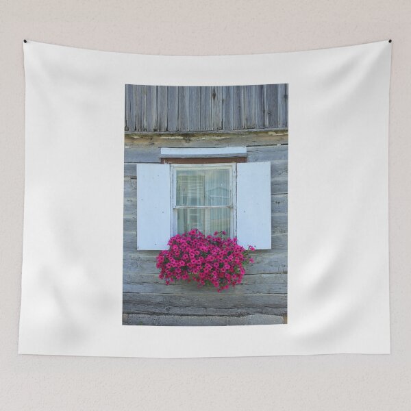 Item preview, Flowers on an Old House designed and sold by rhamm.