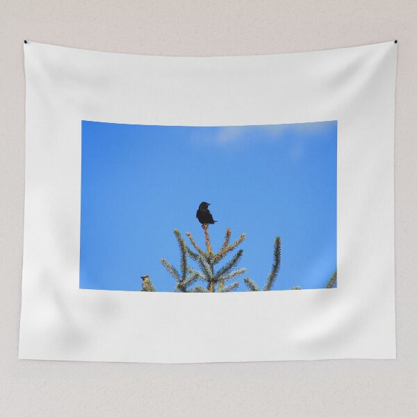 Item preview, Red Winged Blackbird Perched on a Tree designed and sold by rhamm.