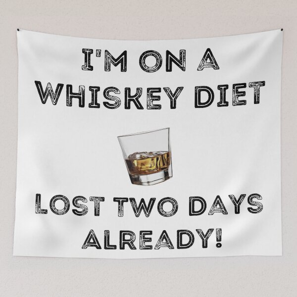 Item preview, Whiskey Diet designed and sold by BigFluffyFozzie.