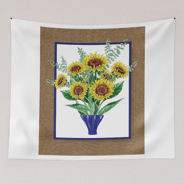 Aperçu de l'œuvre Sunflowers Bouquet créée et vendue par Irina Sztukowski.