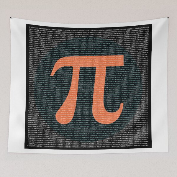 Item preview, First 10,000 digits of Pi, blue and orange. designed and sold by cesarpadilla.
