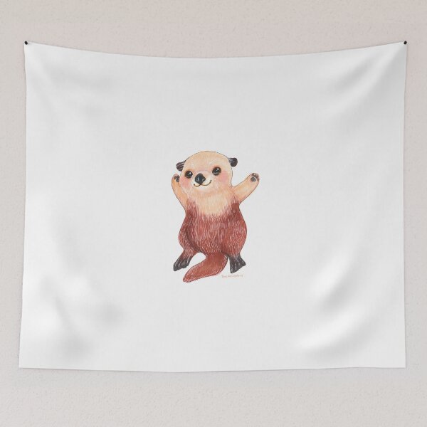 Item preview, Otterly Awesome Otter designed and sold by BasilFox.