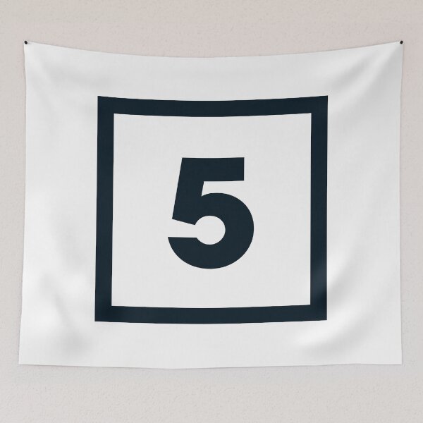 Item preview, Alphabet "5" designed and sold by Hell-Prints.