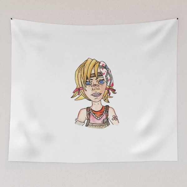 Item preview, Borderlands 2 Tiny Tina Psycho Inspired Watercolour Illustration by Jayne Kitsch designed and sold by JayneKitsch.