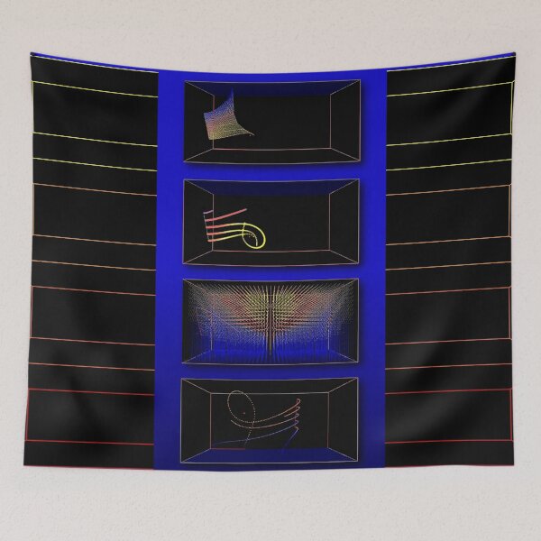 Item preview, "Surface and Point Magnetic Field Visualization"© designed and sold by Lisa Clark - Thinker Collection STEM Art and MORE.