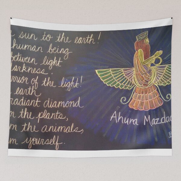 Item preview, The Faravahar with Old Persian Poem designed and sold by brusling.
