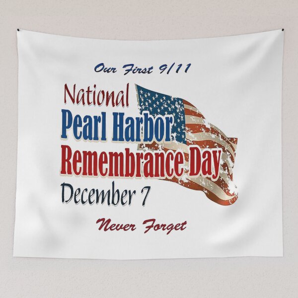 Item preview, Pearl Harbor Day Memorial designed and sold by Nikki SpaceStuffPlus.