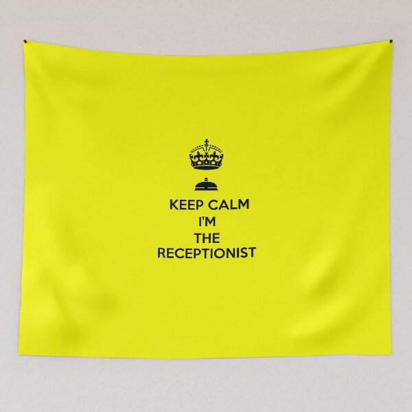 Item preview, KEEP CALM I'M THE RECEPTIONIST designed and sold by karmadesigner.