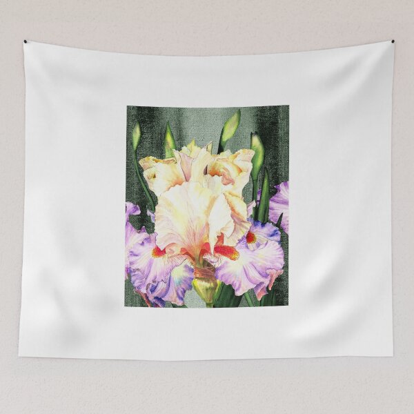 Item preview, Ruffles Ruffles Iris Garden designed and sold by Irina Sztukowski.