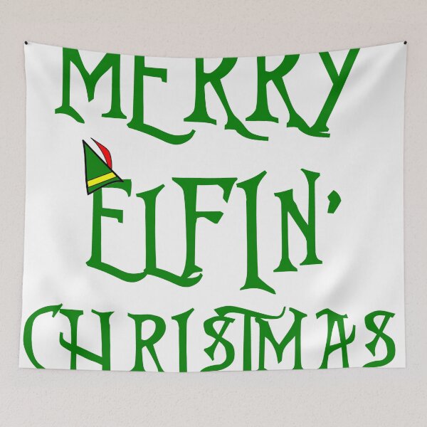 Item preview, MERRY ELFIN' CHRISTMAS designed and sold by Divertions.