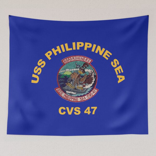 Item preview, USS Philippine Sea Crest for Dark Colors designed and sold by Nikki SpaceStuffPlus.